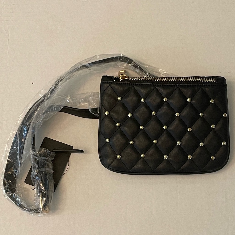 Forever 21 Quilted/Studded Belt Bag